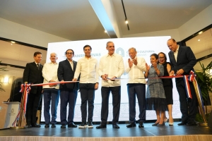 Ministro Salcedo acompa&ntilde;a al presidente Abinader en inauguraci&oacute;n del nuevo Centro Cultural Banreservas de Santiago&nbsp;