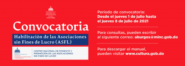 Convocatoria de Habilitaci&oacute;n de las Asociaciones Sin Fines de Lucro (ASFL)