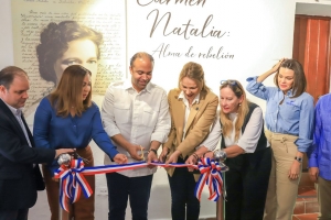 El pabell&oacute;n Carmen Natalia fue inaugurado este s&aacute;bado en la Feria del Libro