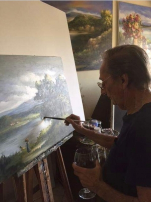 Ministro Eduardo Selman expresa su solidaridad con familiares de pintor fallecido