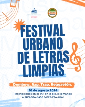 Cultura y Fundaci&oacute;n Escoba celebrar&aacute;n Festival de M&uacute;sica Urbana Letras Limpias