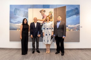 Cultura inaugura exposici&oacute;n &lsquo;Los Quijotes de Madera&rsquo;
