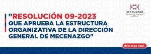 Resoluci&oacute;n Estructura Direcci&oacute;n Mecenazgo