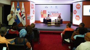 Roberto &Aacute;ngel Salcedo y Miralba Ruiz destacan el poder transformador del lenguaje en la Feria Internacional del Libro