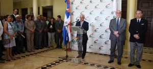 Discurso del viceministro de cultura Cayo Claudio Espinal en el acto de toma de Posesi&oacute;n del nuevo Ministro de Cultura arq. Eduardo Selman