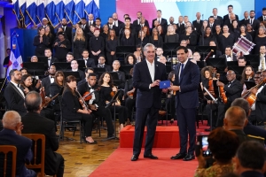 Presidencia de la Rep&uacute;blica y Ministerio de Cultura presentan regrabaci&oacute;n del himno nacional dominicano