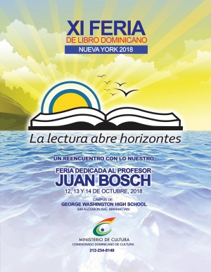 Hoy comienza XI Feria del Libro Dominicano en Nueva York 2018