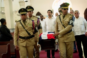 Inician actos solemnes para el traslado de los restos de Juancito Rodr&iacute;guez al Pante&oacute;n Nacional