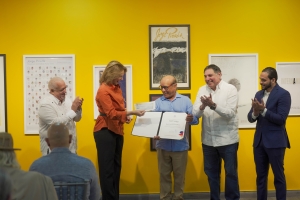 Cultura entrega Premio Nacional de Artes Visuales 2023 al maestro Jos&eacute; Garc&iacute;a Cordero