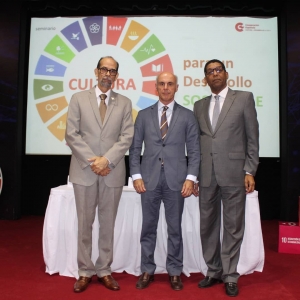 Ministerio de Cultura defiende valor de la cultura como eje de los Objetivos de Desarrollo Sostenible