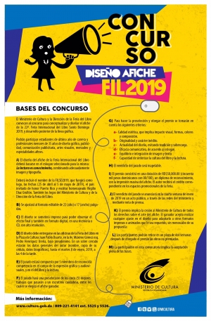 Cierre concurso creaci&oacute;n afiche de la FIL 2019