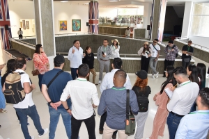 MAM recibe la visita de estudiantes de taller auspiciado por la Universidad Piloto de Colombia